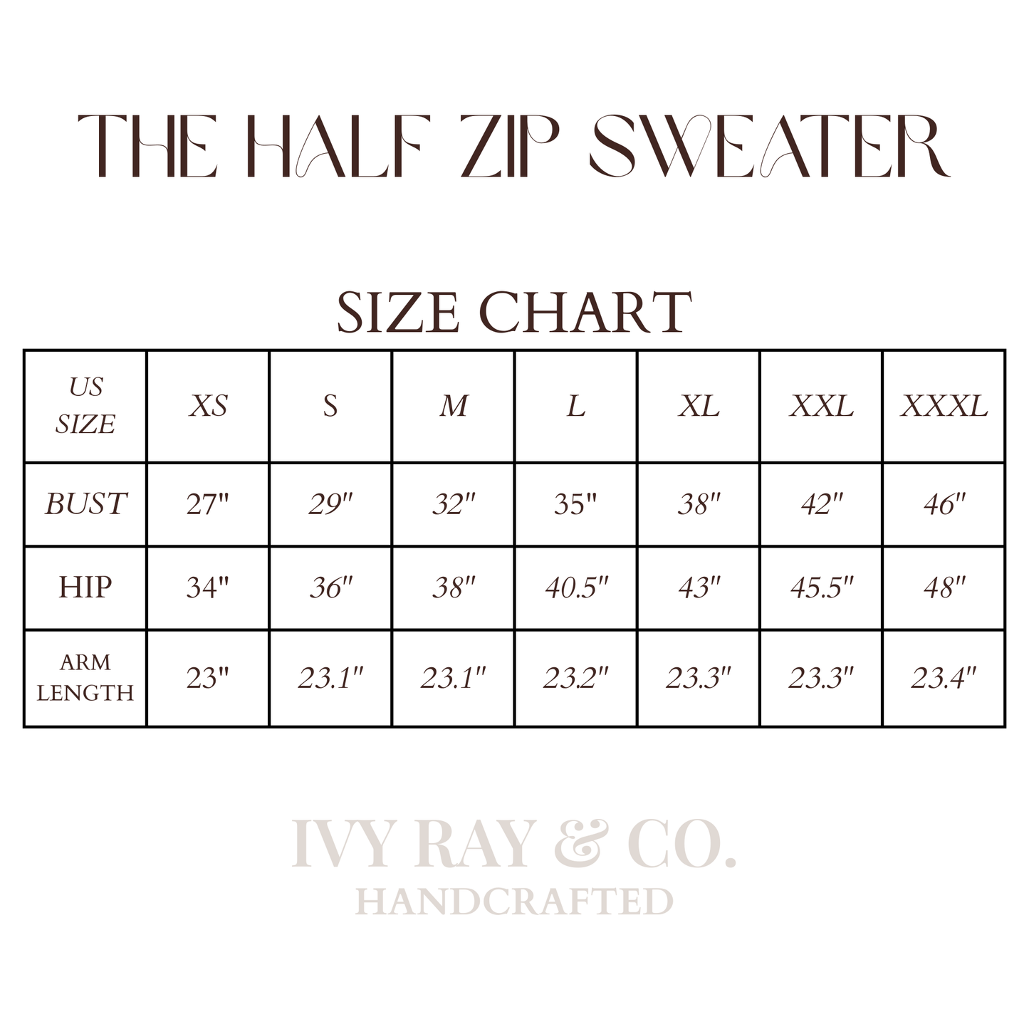 The Half Zip Sweater