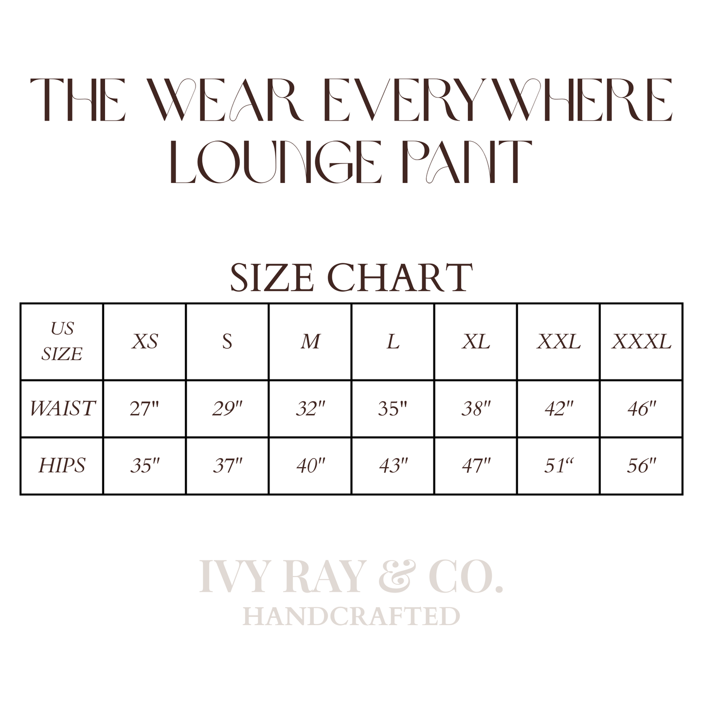 Wear Everywhere Lounge Pant