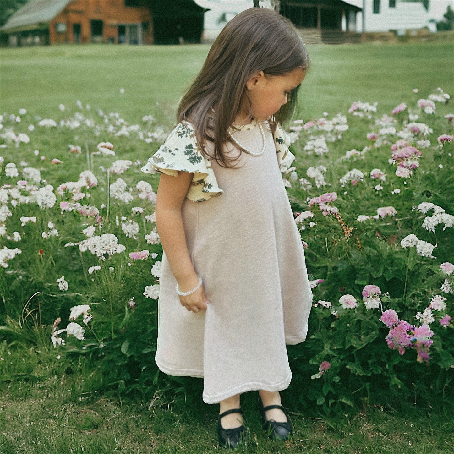 Girls Homegrown Flutter Dress